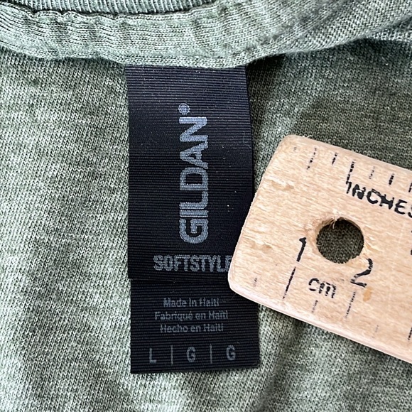 Gildan Florida keys Brewing green short sleeve Tee shirt men’s size L - Picture 7 of 7